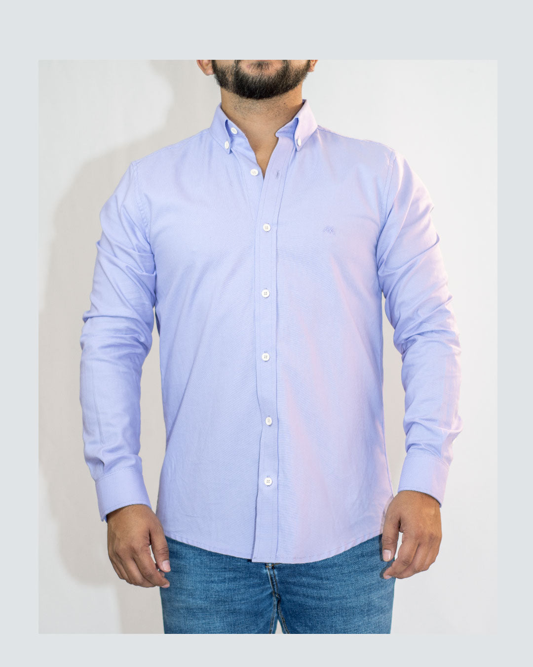Camisa Oxford Lila Marino - Main Image