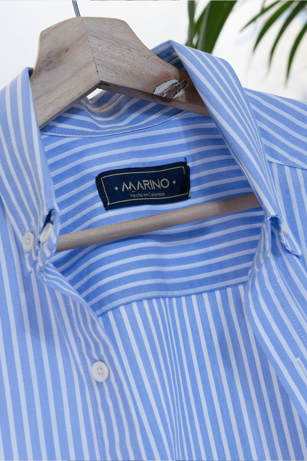 Camisa Rayas Azul Cielo – Regular Fit | Marino