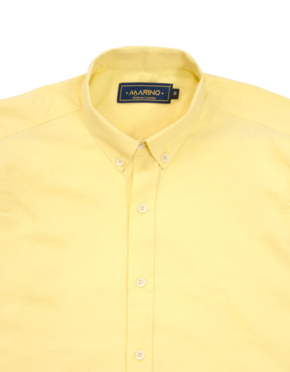 Camisa Amarilla Oxford